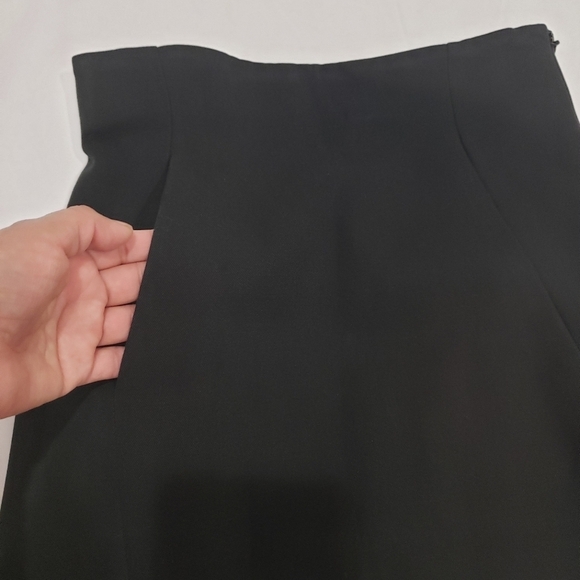 683- Balenciaga Black Pencil Skirt Women’s Size 36 EU S US Made in Italy - Picture 6 of 14